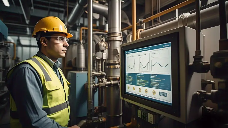 Online vibration monitoring system