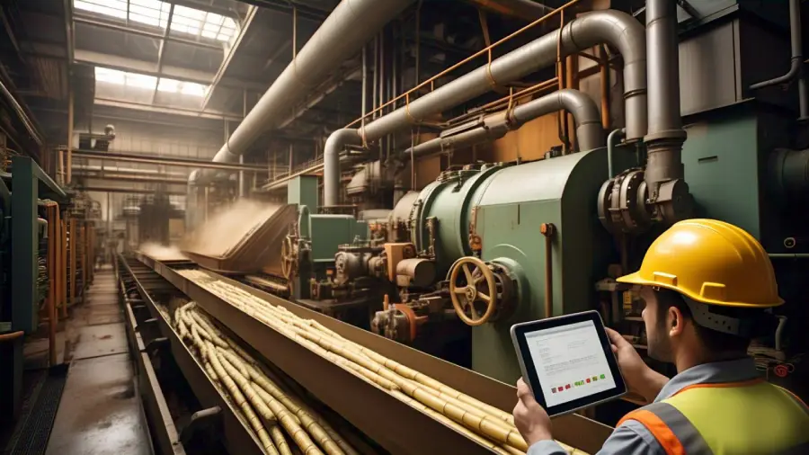 Online vibration monitoring system